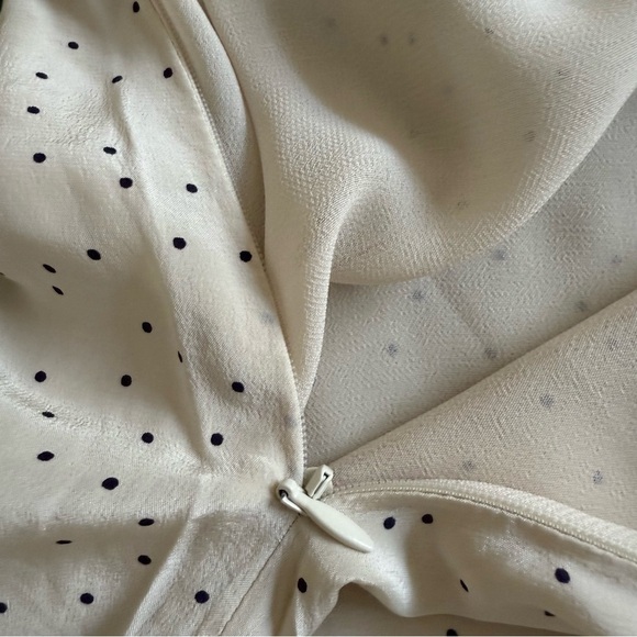 NWOT Hoss Intropia Marfil silk maxi open back dress, size 38/US6 - Picture 10 of 13